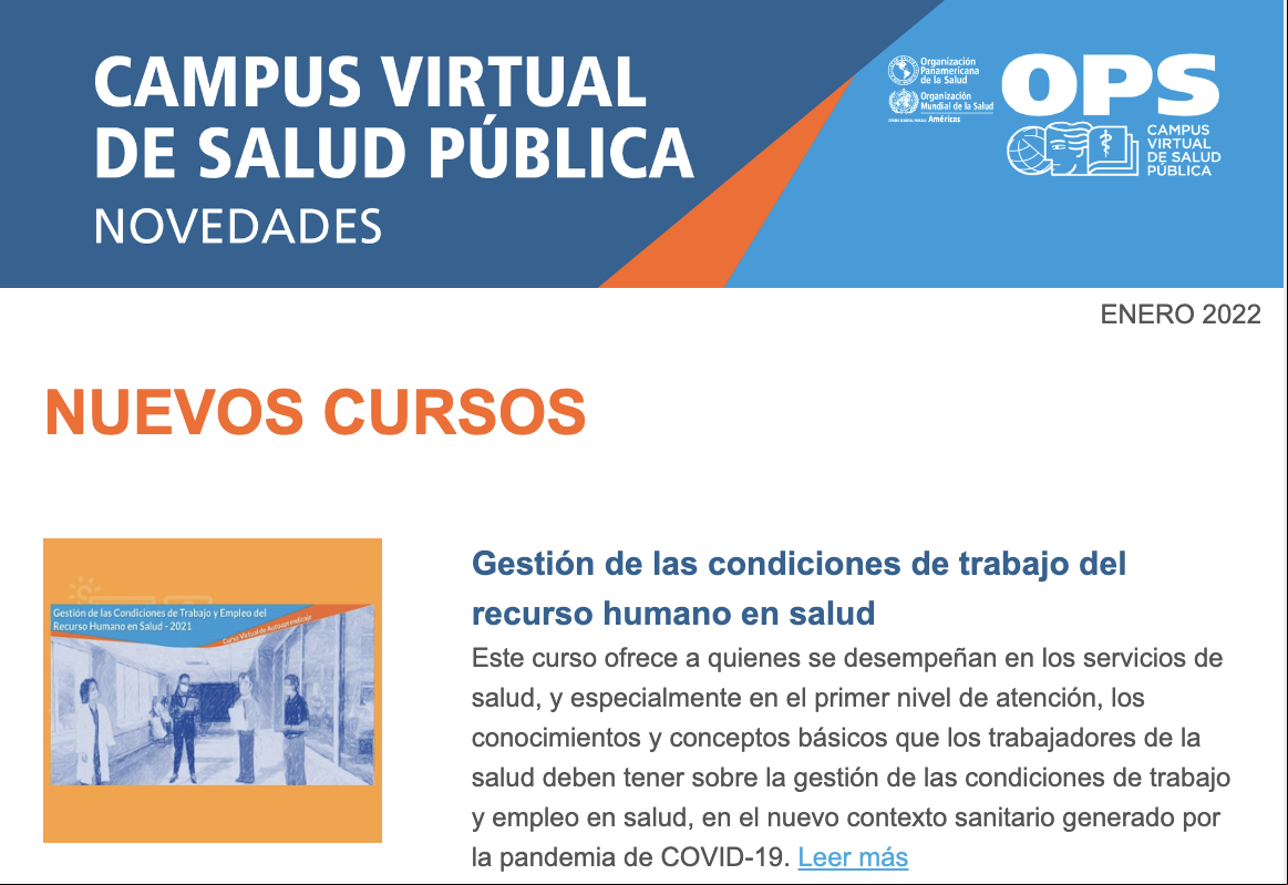 Nuevo boletín del Campus Virtual disponible en línea Nuevo boletín del Campus Virtual disponible en línea